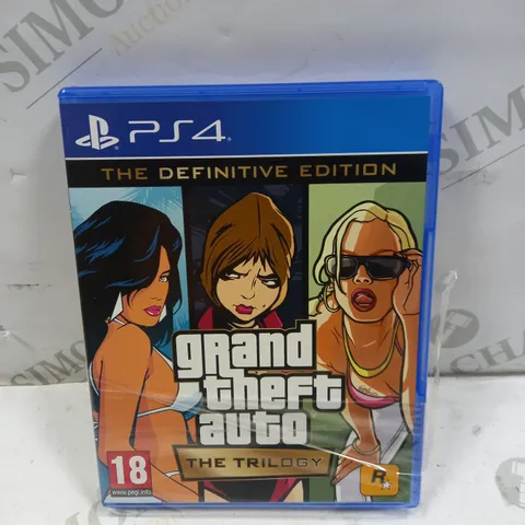 GRAND THEFT AUTO THE TRILOGY ON PS4