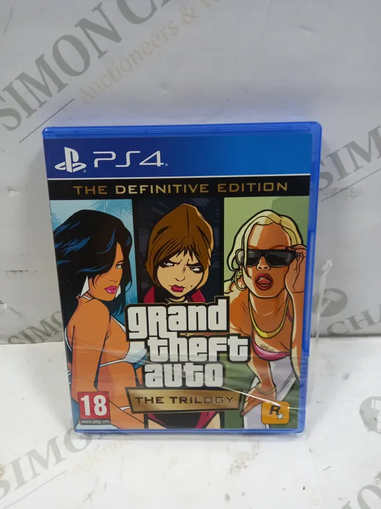 GRAND THEFT AUTO THE TRILOGY ON PS4