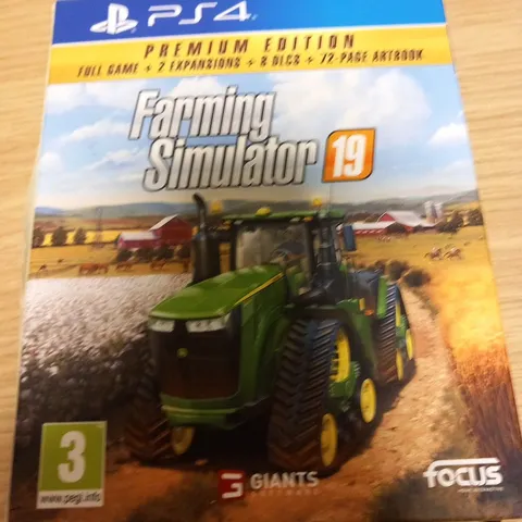 PLAYSTATION 4 FARMING SIMULATOR 19