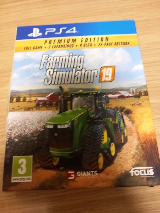 PLAYSTATION 4 FARMING SIMULATOR 19