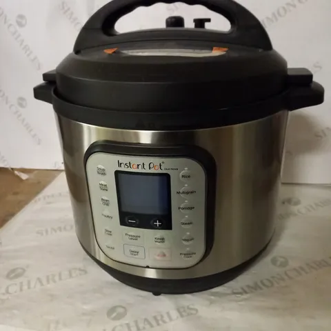 INSTANT POT DUO NOVA MULTI USE PRESSURE COOKER