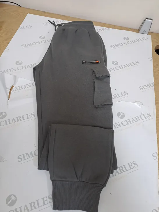 GREY ELLESSE CARGO JOGGERS SIZE 12-13 