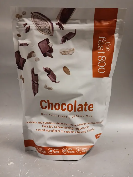 SEALED THE FAST 800 REAL FOOD SHAKE - CHOCOLATE - 500G