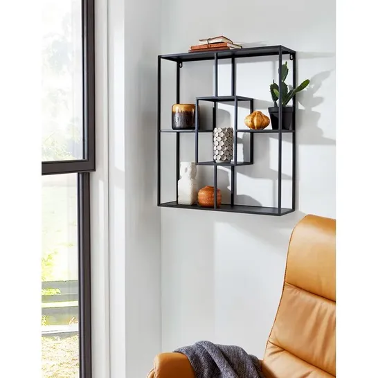 BOXED TOLENTINO 6 PIECE METAL TIERED SHELF (1 BOX)