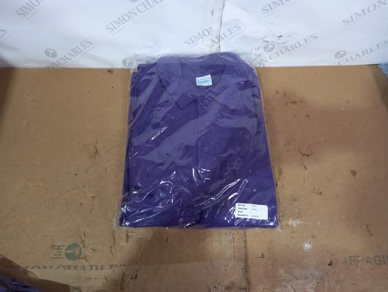 LOT OF APPROXIMATELY 5 ASSORTED AWDIS PURPLE POLO TOPS - S
