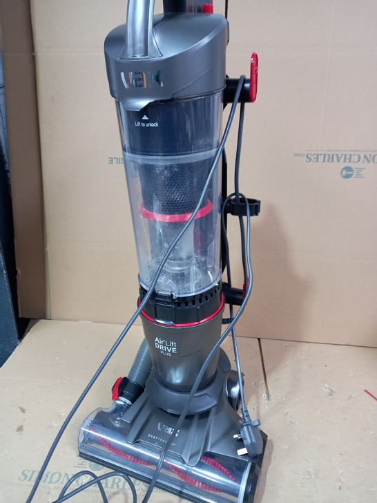 VAX CDUP-ADXA AIR LIFT DRIVE PLUS UPRIGHT VACUUM CLEANER