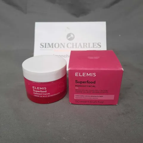 ELEMIS SUPERFOOD MIDNIGHT FACIAL SLEEPING CREAM 50ML