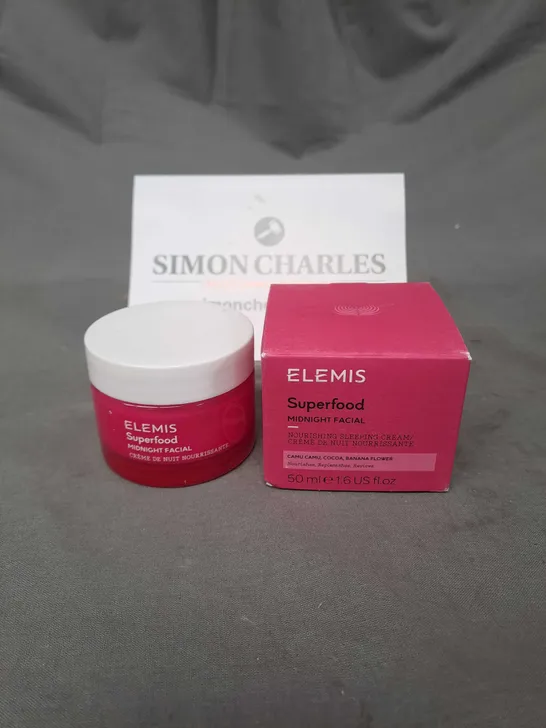 ELEMIS SUPERFOOD MIDNIGHT FACIAL SLEEPING CREAM 50ML