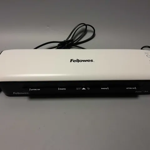 FELLOWES SOLA A4 LAMINATOR MACHINE