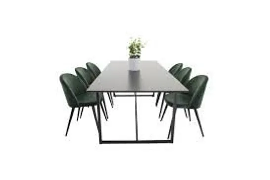 BOXED TITUS DINING TABLE - TABLE ONLY