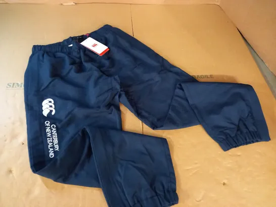 CANTERBURY CUFFED HEM STADIUM PANTS - AGE 14 YEARS