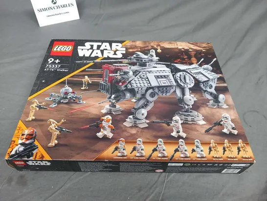 BOXED LEGO STAR WARS 75337 AT-TE WALKER 