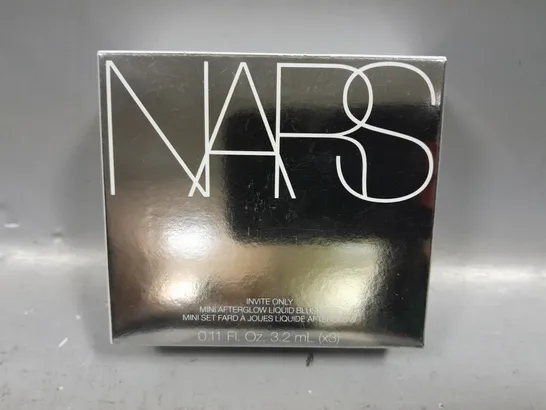 NARS INVITE ONLY MINI AFTERGLOW LIQUID BLUSH SET