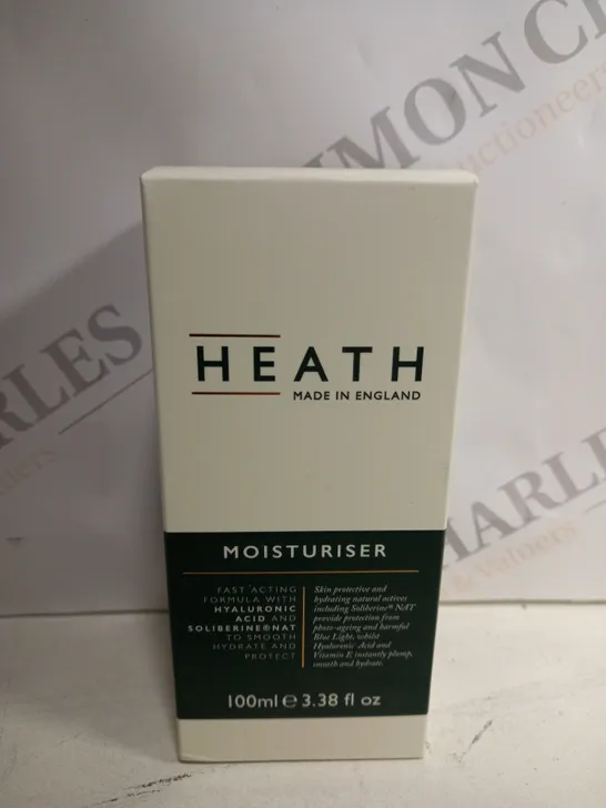 MODERN BRITISH GROOMING BY HEATH MOISTURISER 100ML