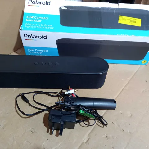 BOXED POLAROID COMPACT SOUNDBAR