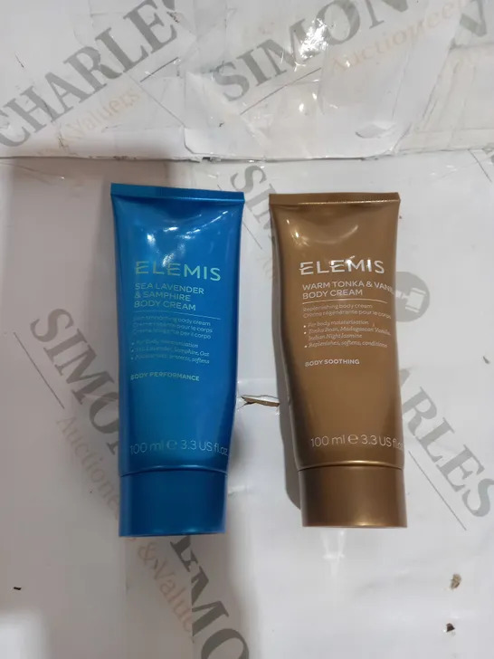 ELEMIS SET OF BODY CREAM 100ML EACH