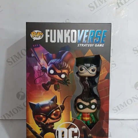 BATMAN - CATWOMAN & ROBIN POP! FUNKOVERSE STRATEGY GAME 2-PACK