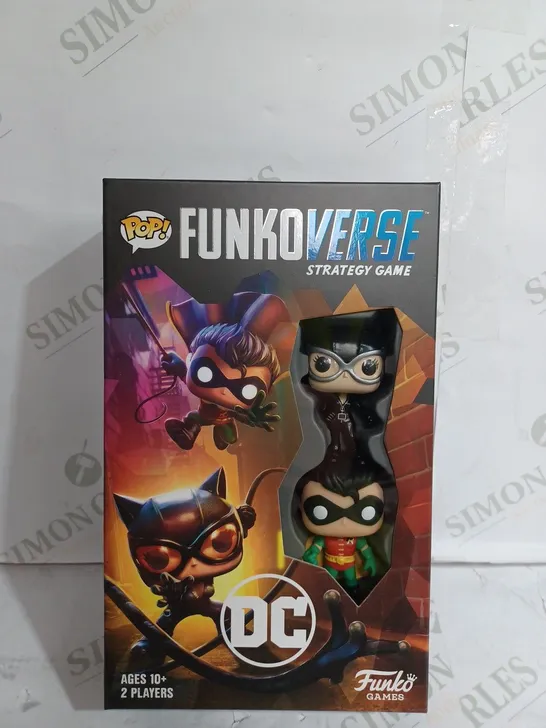 BATMAN - CATWOMAN & ROBIN POP! FUNKOVERSE STRATEGY GAME 2-PACK