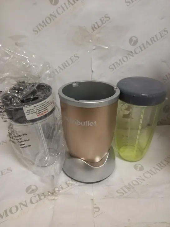 NUTRIBULLET 900W BLENDER CHAMPAGNE MULTI-FUNCTION SMOOTHIE MAKER