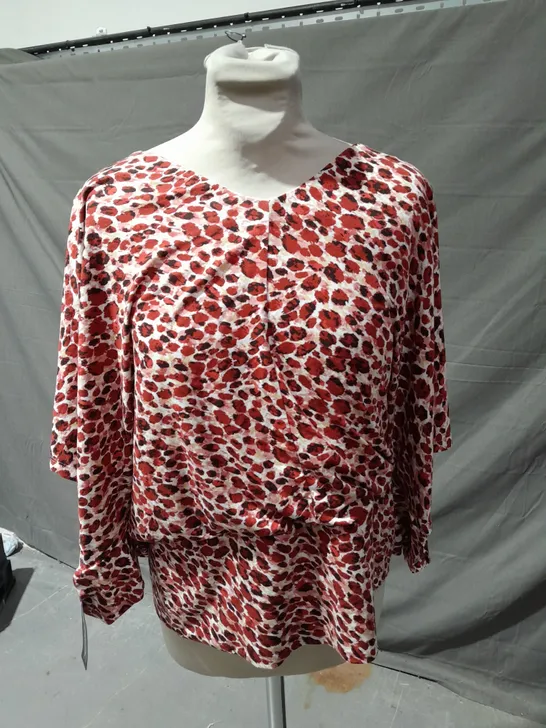 ROMAN ANIMAL BANDED TOP SIZE 18