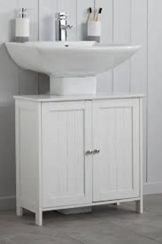 BOXED LLOYD PASCAL COLONIAL UNDER BASIN IN WHITE - COLLECTION ONLY  RRP £45