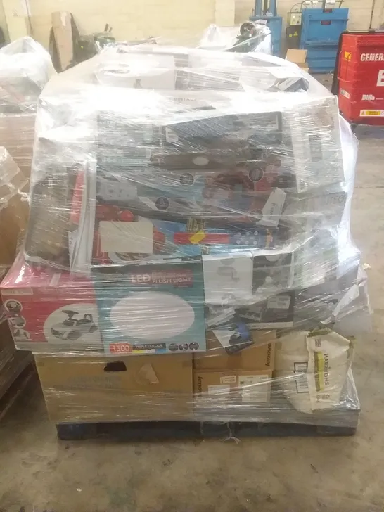 PALLET OF MIXED ELECTRICAL & HOUSEHOLD ITEMS