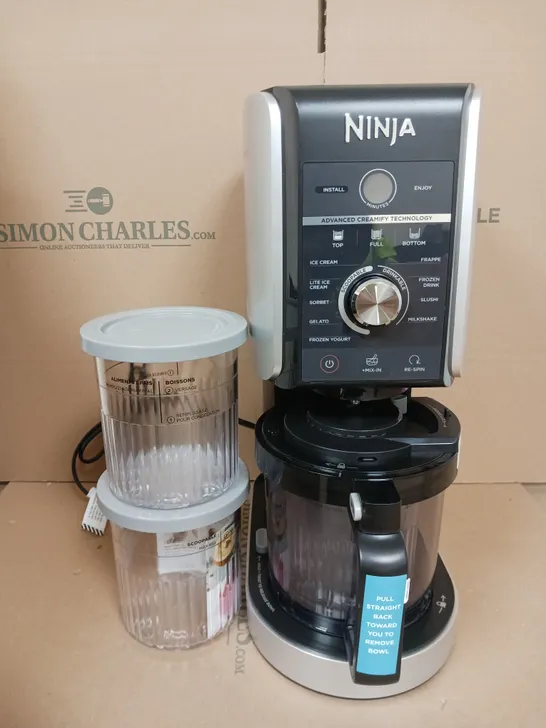 NINJA CREAMI DELUXE ICE CREAM AND FROZEN TREAT MAKER - NC501UK