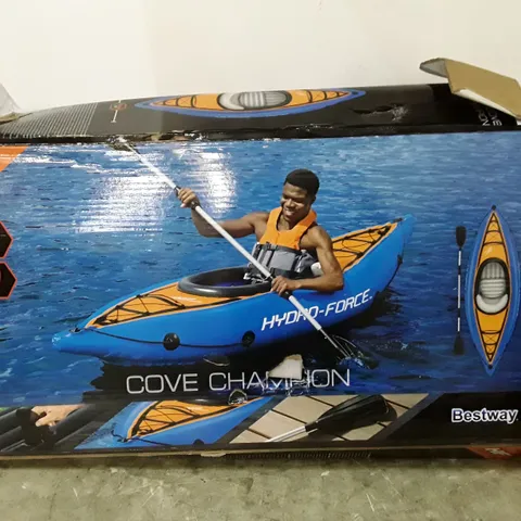 BOXED HYDRO-FORCE COVE CHAMPION 1 PERSON KAYAK