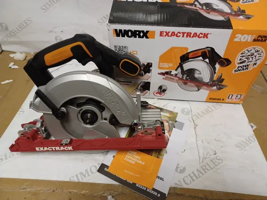 WORX WX530.9 EXACTRACK 18V 20V MAX CORDLESS CIRCULAR SAW