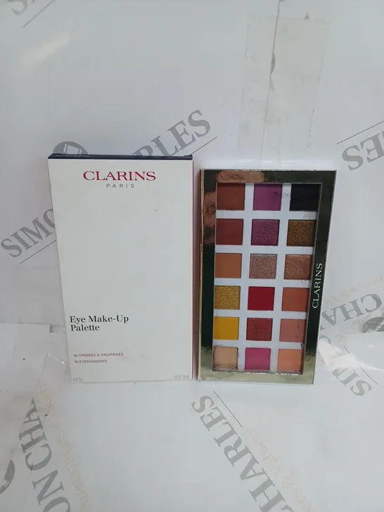 BOXED CLARINS EYE MAKE-UP PALETTE