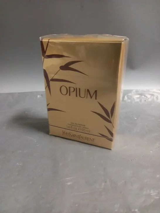 BOXED AND SEALED YVES SAINT LAURENT OPIUM EAU DE PARFUM 50ML