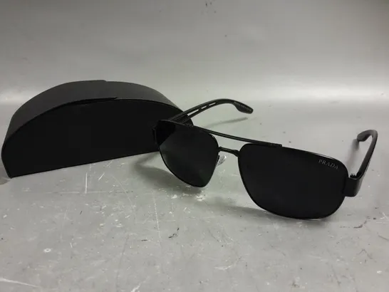 PRADA 60113 BLACK FRAME SUNGLASSES 