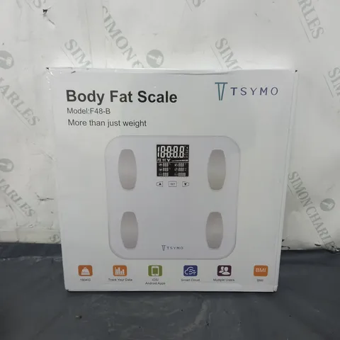 SET OF 6 SEALED TSYMO BODY FAT SCALE IN WHITE 