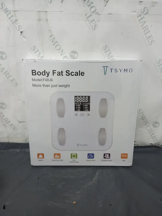 SET OF 6 SEALED TSYMO BODY FAT SCALE IN WHITE 