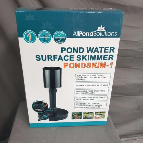 BOXED ALL POND SOLUTIONS POND WATER SURFACE SKIMMER POND SKIM-1 