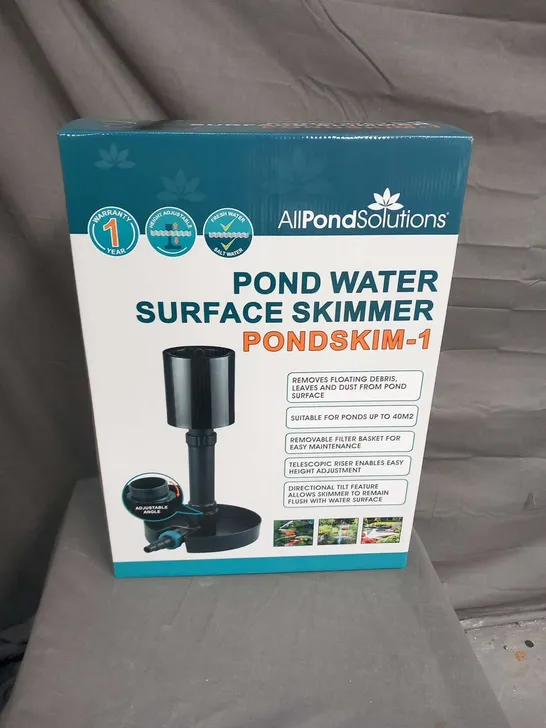 BOXED ALL POND SOLUTIONS POND WATER SURFACE SKIMMER POND SKIM-1 