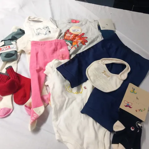 APPROXIMATELY 10 ITEMS OF ASSORTED CHILDREN'S CLOTHING TO INCLUDE; STELLA MCCARTNEY AND JUICY COUTURE