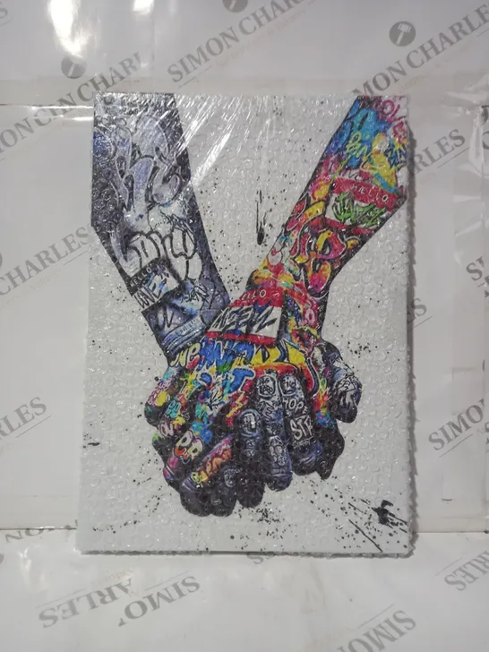 UNBRANDED GRAFFITI STYLE CANVAS ART PRINT