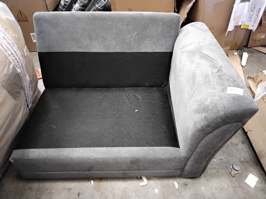 GREY FABRIC SOFA SECTION