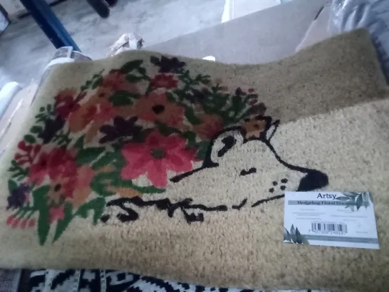 FLOWER HEDGEHOG DOORMAT 75 * 45CM