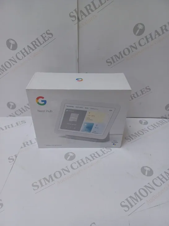 BRAND NEW BOXED GOOGLE NEST HUB 2ND GEN SMART SPEAKER WITH SCREEN - BLACK 