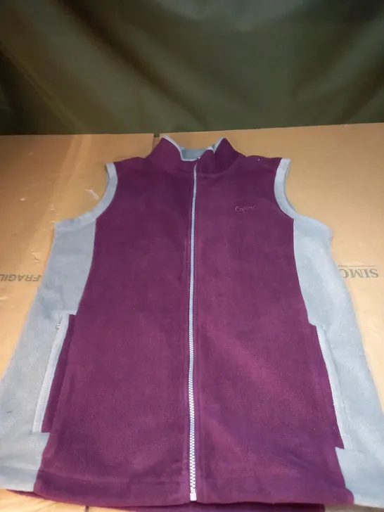 COTTON TRADERS FLEECED BODY WARMER SIZE M