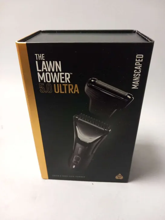 BOXED MANSCAPED THE LAWN MOWER 5.0 ULTRA GROIN AND BODY HAIR TRIMMER