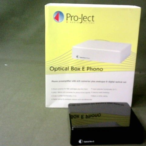PRO-JECT OPTICAL BOX E PHONO PREAMPLIFIER