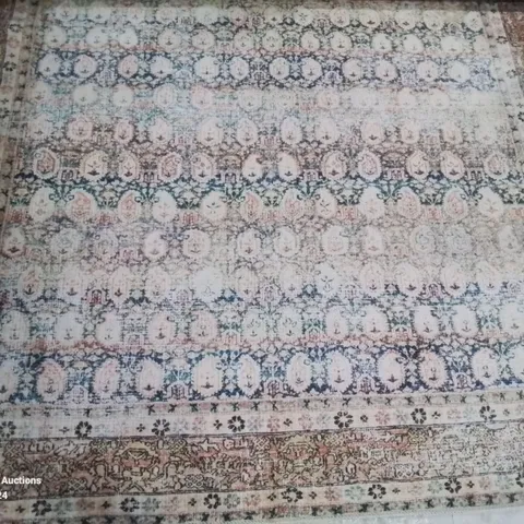 BRAND NEW SURYA MULTICOLOURED 200X275CM AREA RUG