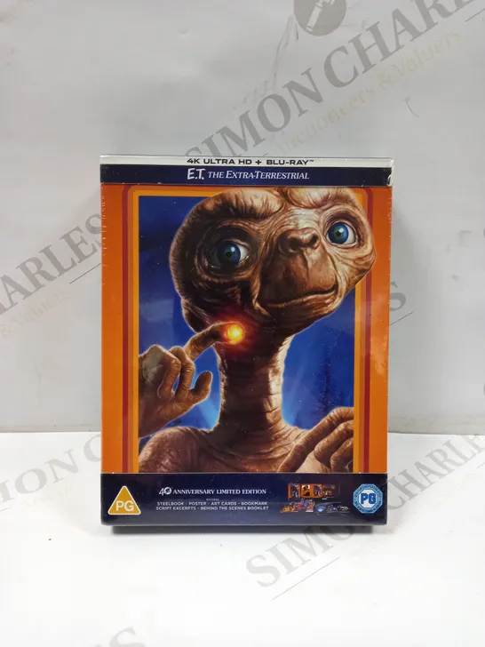 SEALED E.T 40TH ANNIVERSARY LIMITED EDITION BLU-RAY 