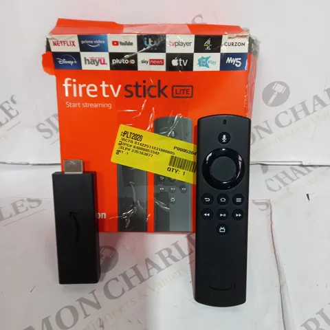 BOXED AMAZON FIRE TV STICK LITE