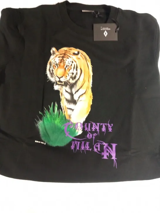 MARCELO BURLON COUNTY OF MILAN CREW NECK SWEAT SHIRT