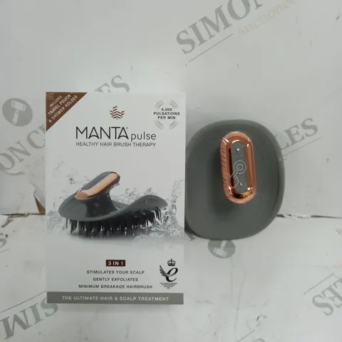 BOXED MANTA PULSE FLEXIBLE HAIRBRUSH