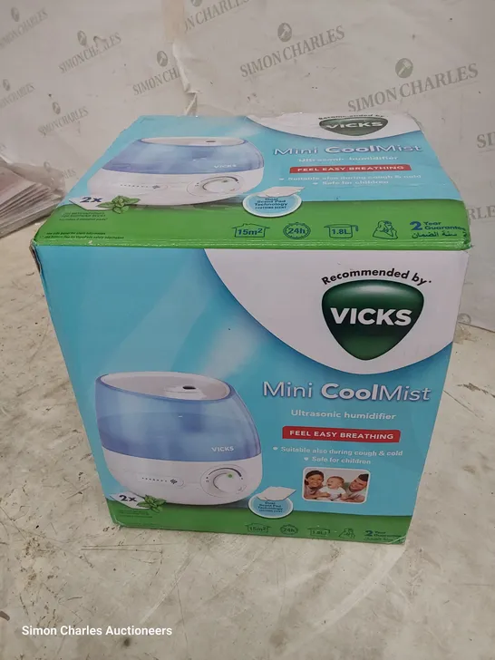 BOXED MINI COOLMIST ULTRASONUC HUMIDIFIER